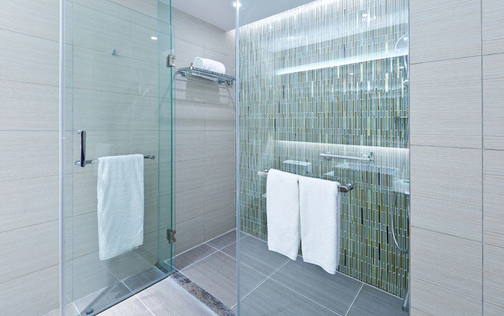 Bathroom Glass Cladding