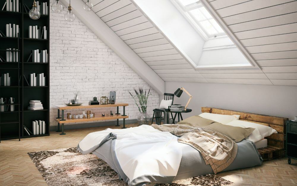 Terraced House Loft Conversion bedroom