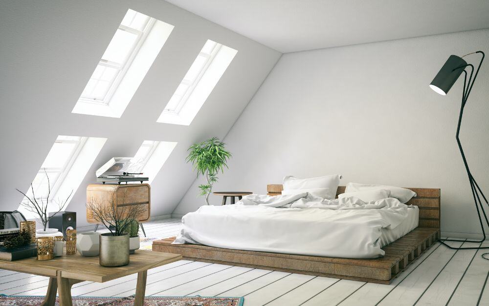 Loft bedroom